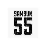 TSC 55 SAMSUN Sticker Yapıştırma Oto Etiket 17cm Renkli, EYMSS104