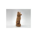 TSC Ahşap Katkılı PLA Kurt Figürü 12CM, oyuncakI1-15