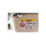TSC Airbag 2 Adet Uyarı Etiketi Güneşlik Üzerindeki, airbagss11, RENKLİ