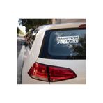 TSC Araba Arka Cam Rahmetli De Sollardı Komik Sticker Etiket Renkli, 8OTOETİKET-66