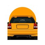 TSC Araba Arka Cam Sticker Çok İyisin Bee 24CM Renkli, 8OTOETİKET-36