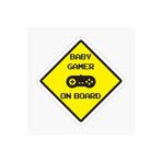 TSC Arabada bebek var Baby On Board Sticker Etiket 19CM md18