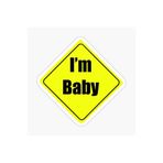 TSC Arabada Bebek Var Baby On Board Sticker Etiket 19CM Renkli, EYMSS139