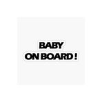 TSC Arabada Bebek Var Baby On Board Sticker Etiket 19CM Renkli, EYMSS141
