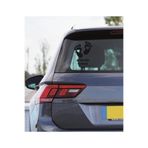 TSC Arabada Bebek Var Kalp Oto Araba Sticker 23CM Siyah Renk, 31agusx17