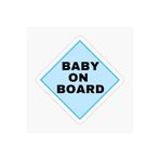 TSC Arabada Bebek Var Uyarı Sticker Oto Etiket 18cm RENKLİ, EYMSS429