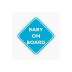 TSC Arabada Bebek Var Uyarı Sticker Oto Etiket 18cm Renkli MD16, EYMSS442