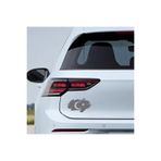 TSC Ay Yıldız Türk Bayrağı Oto Motorsiklet Araba Sticker Gri 18CM, 31agusx35