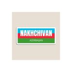 TSC Azerbaycan Azerbaijan Nahcivan 17 Cm Araba Sticker Etiket Renkli, Azerbaycan38