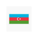 TSC Azerbaycan Bayrağı Araba Oto Sticker Çıkartması Çok Renkli, 31agusx37