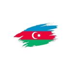 TSC Azerbaycan Bayrağı Sticker Araba Oto Etiket 18cm Renkli, tscledxqq41