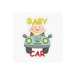 TSC Baby in Board Arabada Bebek Var Sticker Yapıştırma 18cm Renkli, EYMSS249