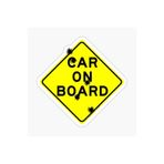 TSC Baby On Board Arabada Bebek Var Oto Sticker Etiket 19CM Renkli, EYMSS280