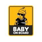TSC Baby On Board Arabada Bebek Var Sticker 14cm Çok Renkli, EyM146