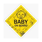 TSC Baby On Board Arabada Bebek Var Sticker Etiket 19CM Md2 - 17CM - Çok Renkli