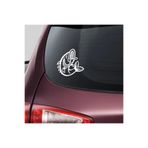 TSC Balık Araba Sticker Yapıştırma Çok Renkli, EyM147