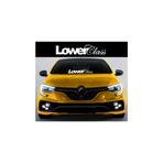 TSC Beyaz Renk Lowerclass Low Alın Ön Cam Yazısı Oto Sticker Yapıştırması, Siyah1b84