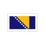 TSC Bosna Hersek Bayrağı Sticker 20CM Çok Renkli, 31agusx57