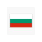 TSC Bulgaristan Resmi Bayrağı 19CM Araba Sticker Çok Renkli, 31agusx64