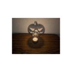 TSC Cadılar Bayramı Minik Led Mumluk 12CM Bal Kabağı, HEDİYELİKOBJE34