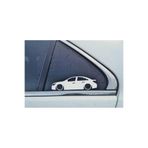 TSC CRUZE Sedan Kelebek Cam Oto Sticker 17 CM Renkli 2 Adet, 8587T-68