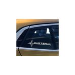 TSC Dacia Duster Yan Cam Sticker Oto Kapı Aksesuar 20cmx7cm Çok Renkli, HACERAX19