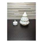 TSC Dekoratif Yılbaşı Ağacı 14CM Mum LED Dahil Beyaz Renk, HEDİYELİKOBJE42