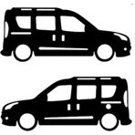 TSC Doblo Sticker Yapıştırma