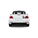 TSC El İçi Dur Araba Stickerı Vinil Sticker 20cm Siyah Çok Renkli, Siyah1b397