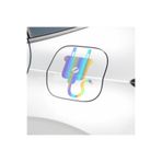 TSC Elektrikli Araba Şarj Etiketi Yapıştırması Depo Kapağı Uyarısı 13 CM Hologram Çok Renkli, 22HZRx45