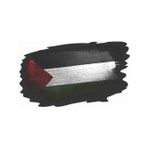 TSC Filistin Bayrağı Sticker 2 Adet 17CM