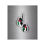 TSC Filistinli Çıkartma Araba Motosiklet Boks Eldiveni Bayrak 19CM Renkli, 5587mm-36