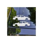TSC Focus Sedan MK3 2011 Kelebek Cam Oto Sticker 17 CM Renkli 2 Adet, 8587T-89
