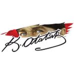 Tsc Gazi Mustafa Kemal Atatürk Imza Türk Bayrağı Sticker 18 cm - Çok Renkli - 17CM