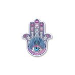 TSC Hamsa El Araba Sticker Yapıştırma 18cm Çok Renkli, RENK27K85