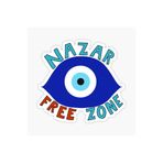 TSC İlginç Nazar Boncuğu Sticker Duvar Araba Yapıştırma Renkli, EYMSS321