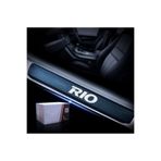 TSC Kia Rio Carbon Fiber Kapı Eşiği Yazısı Sticker Boya Koruma Çok Renkli, L143