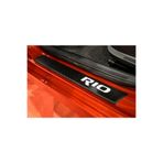 TSC Kia Rio Mk4 Carbon Fiber Kapı Eşiği Yazısı Sticker Boya Koruma Çok Renkli, L142