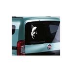 TSC Kurt Silüeti Oto Sticker Arka Cam Çok Renkli, L236