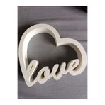 TSC Love Sevgi Aşk Minik Hediyelik Figür Love Yazısı 15 Cm Beyaz, HEDİYELİKOBJE50