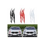 TSC Monster Oto Sticker Araba Pençe 22cmx60 Cm Çok Renkli 2 Adet, RENK-1ee-4