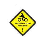 TSC Motosikletleri Fark Edin Sticker Yapıştırma 10cm Çok Renkli, EyM189