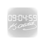 TSC Mustafa Kemal Atatürk Oto Cam Sticker Beyaz 18 cm, EY1Y35