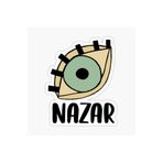 TSC Nazar Boncuğu Sticker 18 CM Duvar Araba Yapıştırma Renkli, EYMSS18
