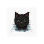TSC Oto Ufak Bebek Kedi Araba Sticker Etiket Renkli V2 Beyaz, Kedixx40