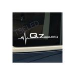 TSC Q7 Kelebek Cam Audi Oto Araba Sticker Çok Renkli, RENK-A-21