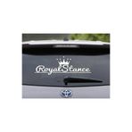 TSC Royal Stance Taçlı Büyük Boy Cam Yazısı Sticker Arka Cam Renkli, Kapikolu-z215