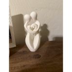 TSC Sevgili Çift Salon Orta Sehpa Süsü Için Hediyelik Dekoratif Obje Figür 15 cm - 10CM - Çok Renkli