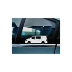 TSC T5 Transporter Kombi Van Kapı Kelebek Cam Oto Sticker 17 CM Renkli 2 Adet, 8587T-127
