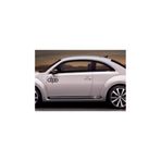 TSC Volkswagen Dope Araba Sticker Yapıştırma 2 Adet 15cm Çok Renkli, Siyah1b430
